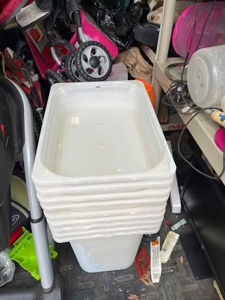 Photo of free Plastic storage bins (Oradell) #1