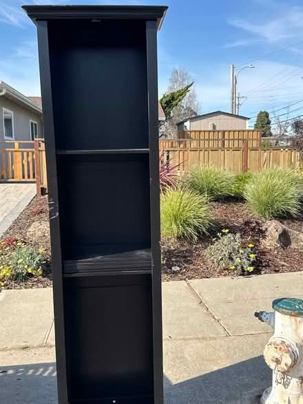 Photo of free Tall narrow bookcase (Alameda, crown memorial beach) #1