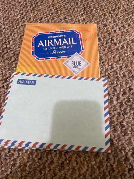 Photo of free Airmail paper and envelopes (Chapeltown S35) #1