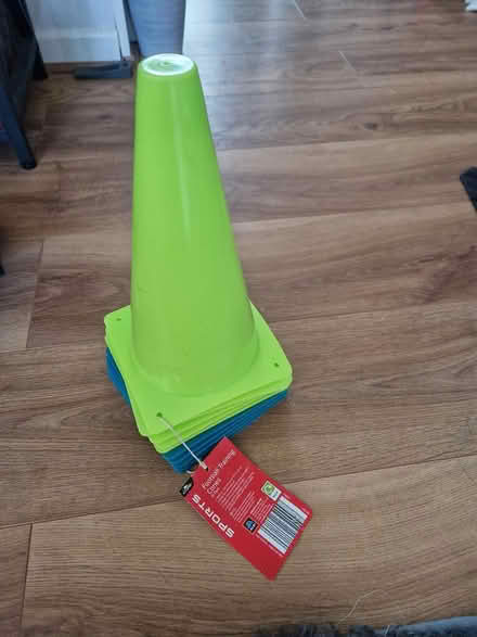 Photo of free Football training cones (Biddulph) #1