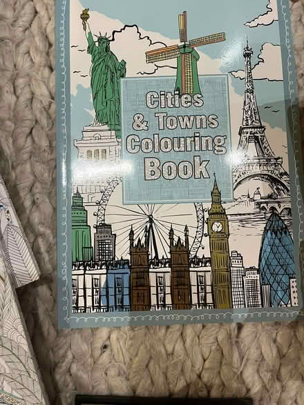 Photo of free Collection of colouring books and crayons (Shepherds Bush W14) #3