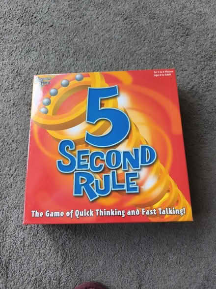 Photo of free 5 Second Rule - board game (Loughborough LE11) #3