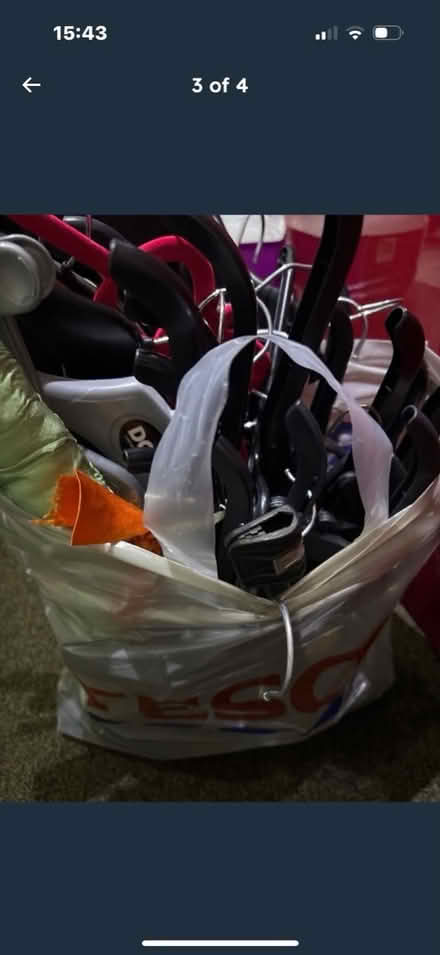 Photo of free Large bag of clothes hangers (Crawley RH10) #3