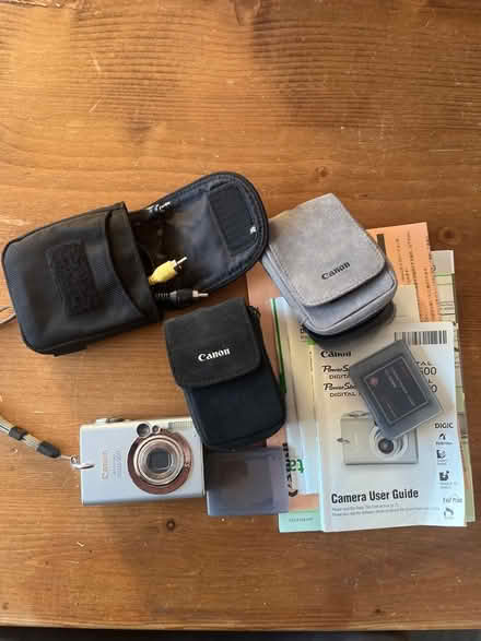 Photo of free Canon IXUS 500 digital camera (Killinghall HG3) #1