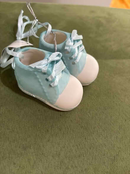 Photo of free Blue baby booty ornament (Evanston (Green Bay & Emerson)) #1