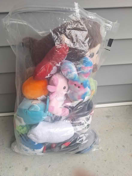 Photo of free Stuffed animals & girls socks (Holly Springs, on Fuquay side) #1
