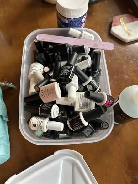 Photo of free Box of gel polishes (SW12 8ez) #1