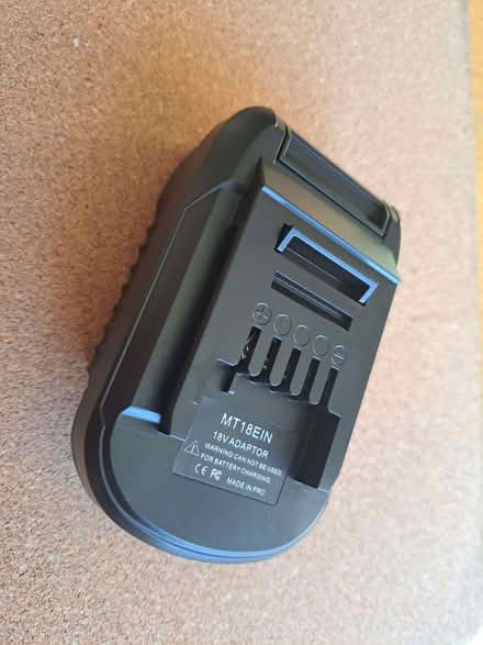 Photo of free Power tool battery adapter (Makita-Einhell) (Priestthorpe BD16) #1