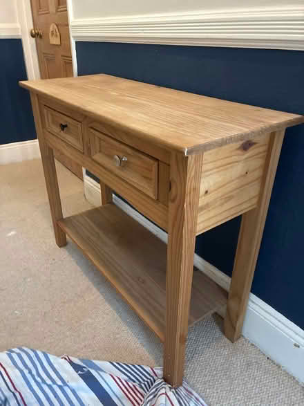 Photo of free Wooden console (Penylan CF23) #2