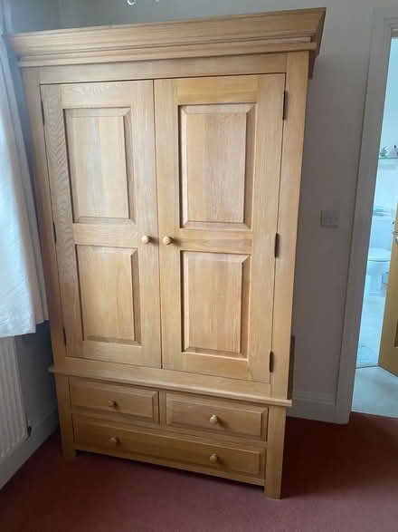 Photo of free Wooden wardrobe (Emscote Mill CV34) #1