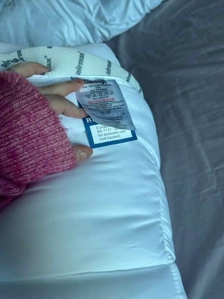 Photo of free Super king size mattress topper (L6 Kensington) #2