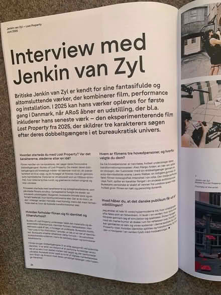 Photo of free Danish art magazine (Barnard's Green WR14) #2