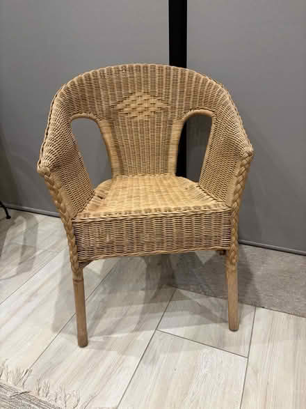 Photo of free IKEA rattan chair (Eton SL4) #1