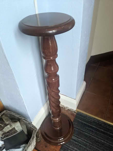 Photo of free Very heavy wooden plant stand (Horspath OX33) #1