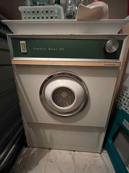 Photo of free Small tumble dryer. Old (1973) (Ealing Hanger Lane) #3