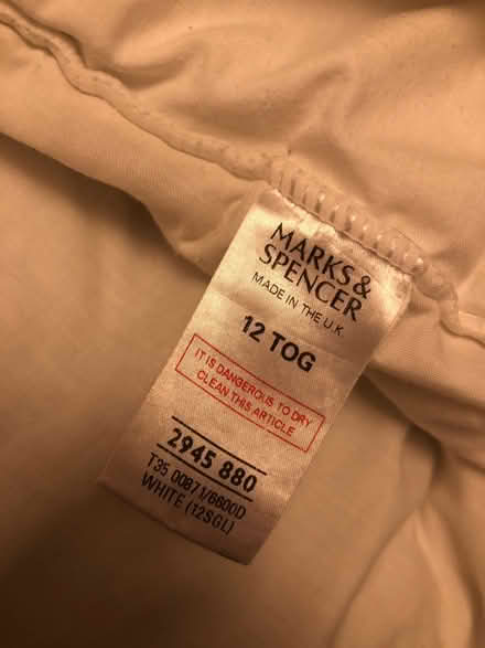Photo of free 12 tog Single Duvet (Freehold LA1) #1