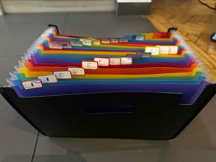 Photo of free A-Z file sorter (SE6) #2