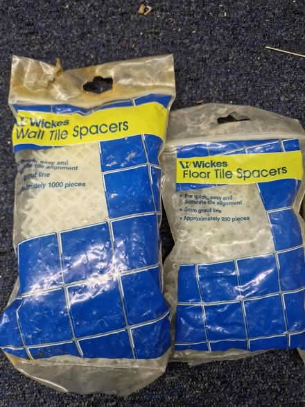 Photo of free Wall & floor tile spacers (Branston DE14) #2