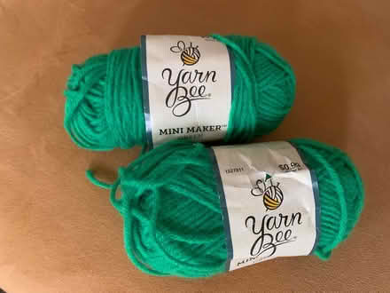Photo of free Green yarn (Bellrock area Malden) #1