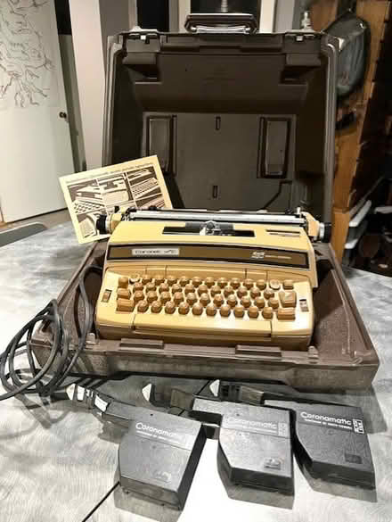 Photo of free Electric Portable Typewriter (Wedgwood) #1