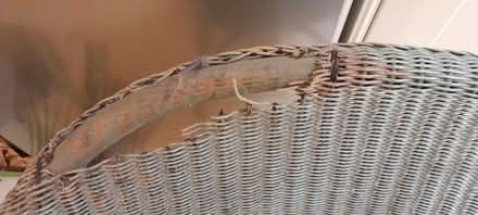 Photo of free Old Lloyd loom chair (Haslingfield CB23) #2