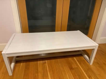 Photo of free White Coffee Table (Clontarf) #2
