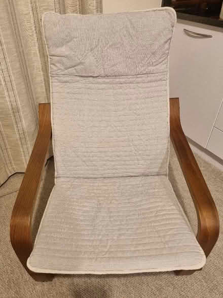 Photo of free Grey Poang chair cover (only cover) (Kippington TN13) #1