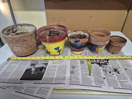 Photo of free plant pots - clay type (20817) #1