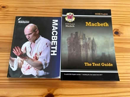 Photo of free GCSE Macbeth Study guide and text (Basingstoke RG22) #1