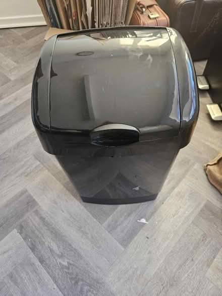 Photo of free Black plastic kitchen bin (Home B60) #1