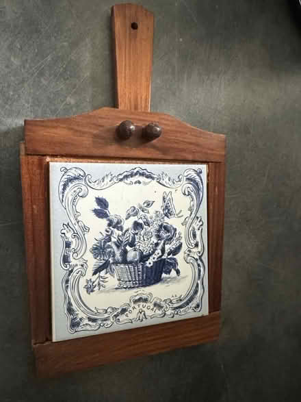 Photo of free Decorative board with tile (Fetcham) #1