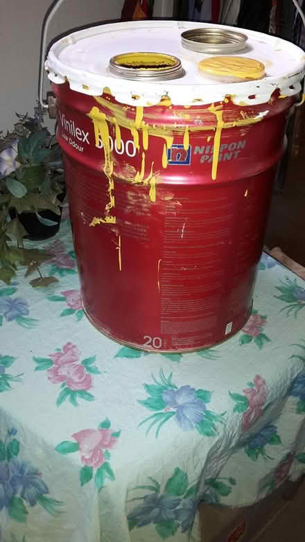 Photo of free Yellow Paint (Queenstown, near MRT) #2