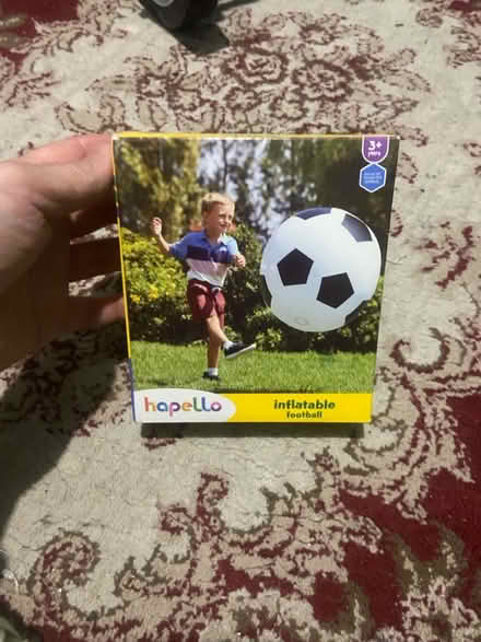 Photo of free Kids inflatable football for age 3 (AB21) #1