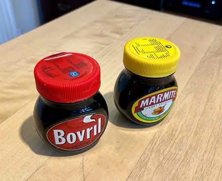 Photo of free Very old Marmite and Bovril (Hatfield AL10) #1