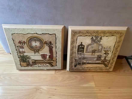 Photo of free Bathroom Artwork (Set of 2) (Bayshore) #1