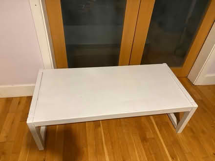 Photo of free White Coffee Table (Clontarf) #1
