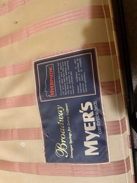 Photo of free Double mattress (sprung) (Grandpont, OX1) #1