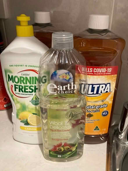 Photo of free Four bottles of cleaning stuff (Oyster Bay) #1