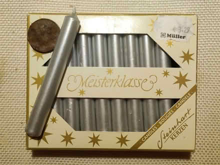 Photo of free Silver candles - angel chimes, Christmas tree etc (Corsham SN13) #1