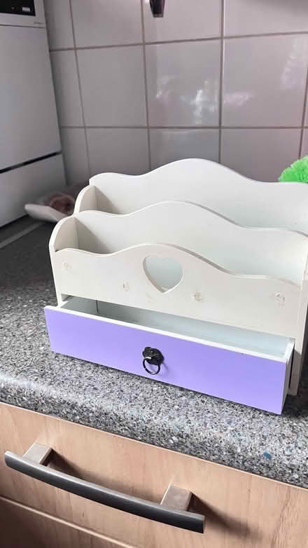 Photo of free Small letter holder with drawer (IP4 Woodbridge Road) #2