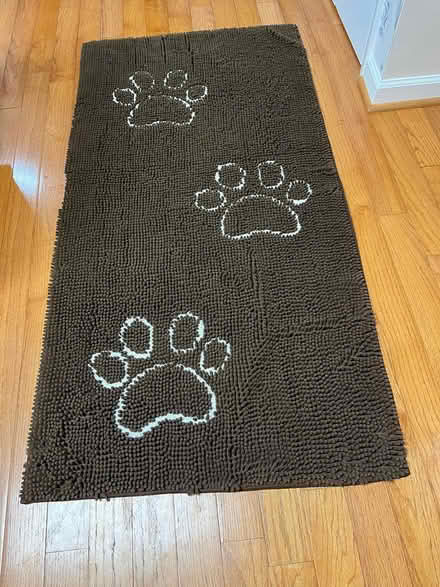 Photo of free chenille paw-print rug runners (Derwood, MD) #2