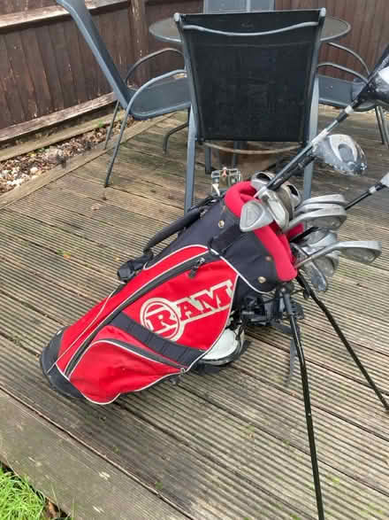 Photo of free Golf clubs and trolley (UB4 hayes) #2