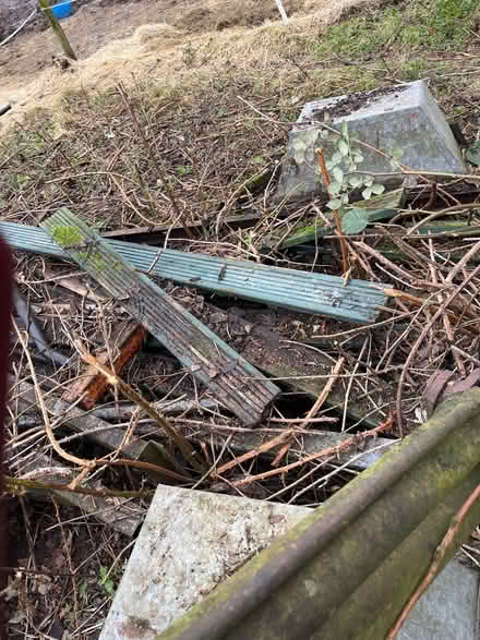 Photo of free Old steel caravan chassis (Dunsden Green RG4) #1