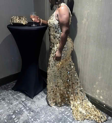 Photo of free Sequins gold gown (SE25) #1