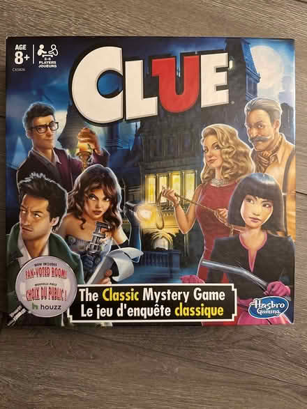 Photo of free Board game Clue (Uplands / Paul Anka) #1