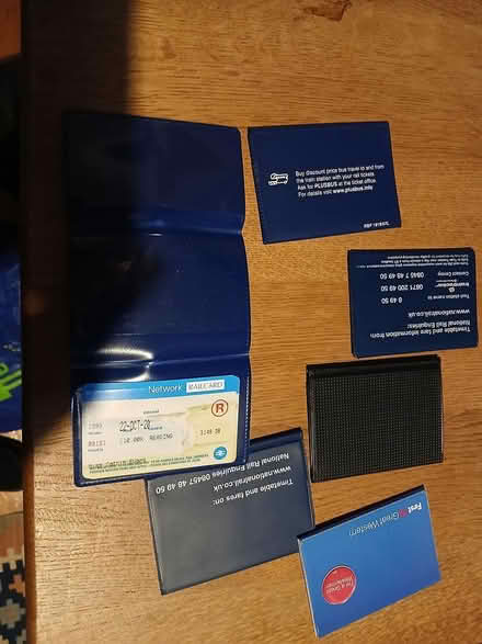 Photo of free Train ticket wallets (Reading RG1) #1