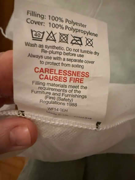 Photo of free Duvets and pillows (Sydenham) #1