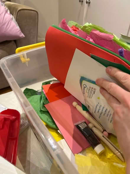 Photo of free Assorted arts and crafts bits (KT13) #4