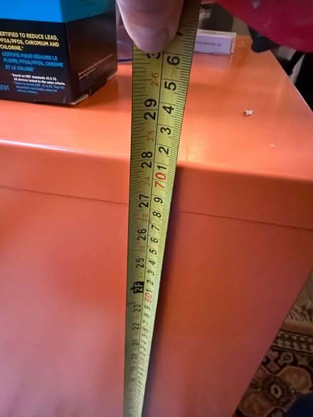 Photo of free 2 draw deep filing cabinet (Chiswick W4) #4