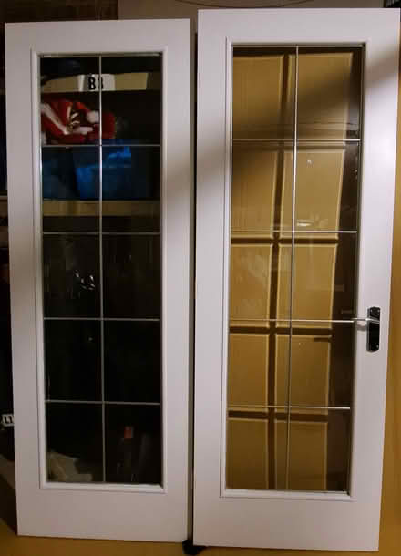 Photo of free French White internal doors (Silkstone S75) #1
